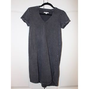 American Eagle Black T-Shirt Dress